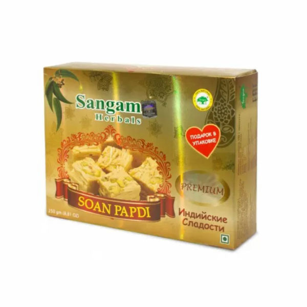 Индийская халва «Соан папди» premium, 250г