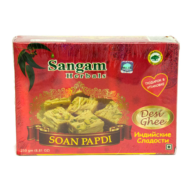 Индийская халва «Соан папди» Деси Гхи 250гр