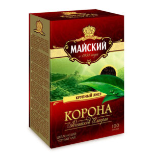 Чай чёрный Майский «Корона Российской Империи», 100гр.