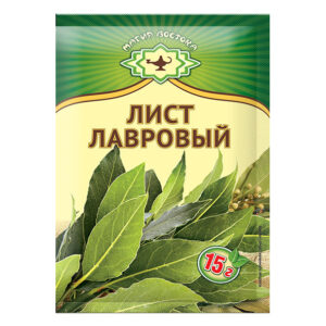 Лист лавровый сухой (целый) 15г