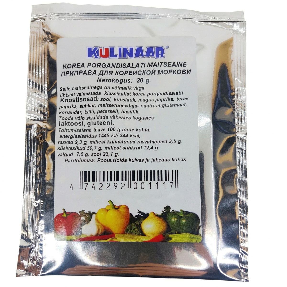 Korea porgandi maitseainesegu 30g