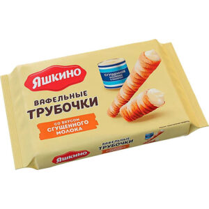 Трубочки вафельные со вкусом сгущёного молока 190г