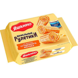 Рулетики вафельные со вкусом сгущённого молока, 160 г