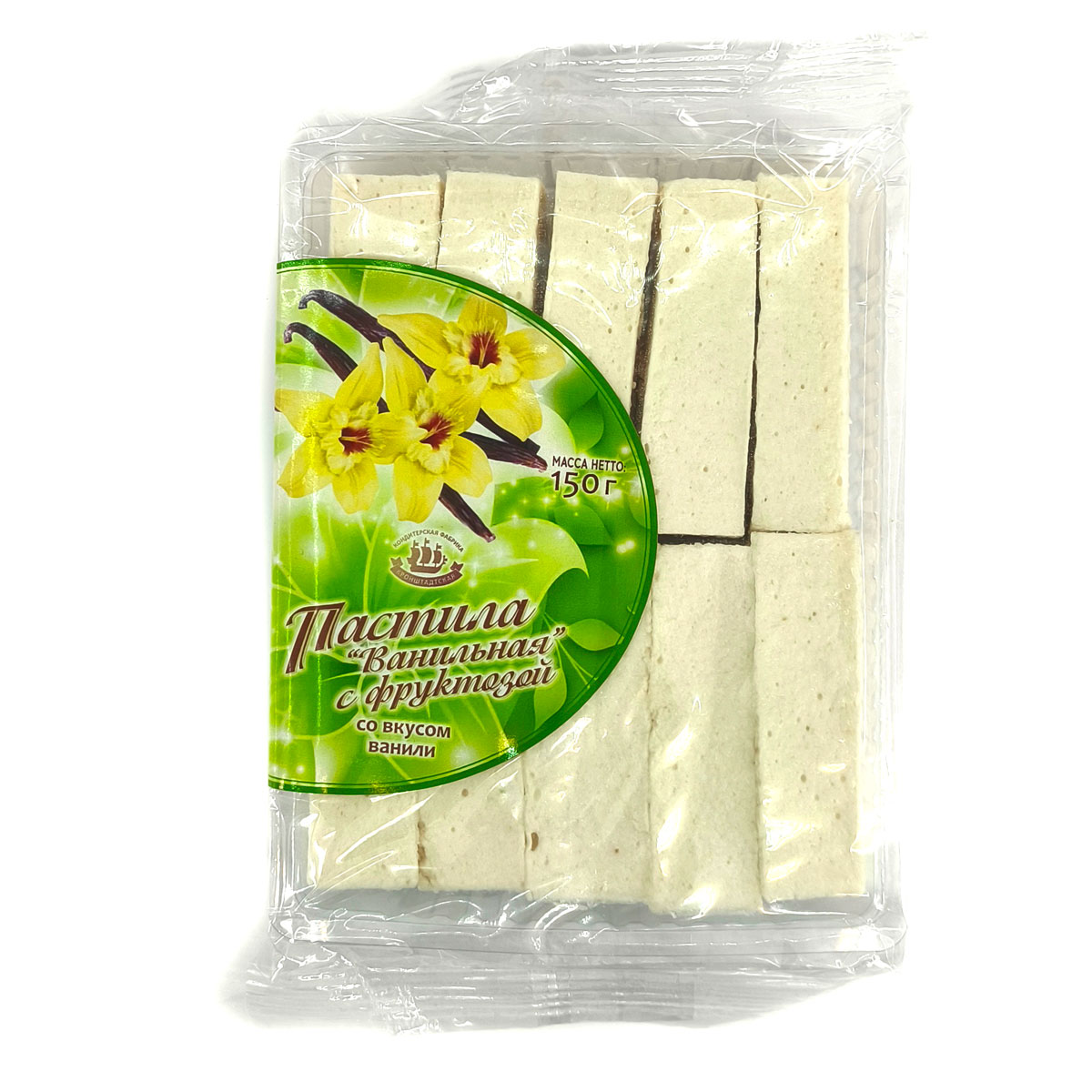 Pastilaa “Vanilli” fruktoosiga 150g