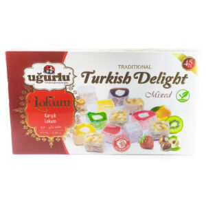 Türgi maiustus – Rahat-Lokum assortii puuvilja- ja sarapuupähkliga 350g