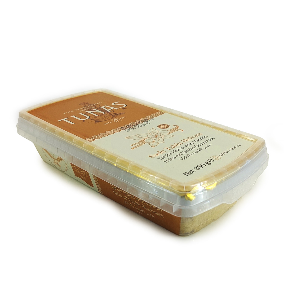 Seesamihalvaa vaniljega 350g