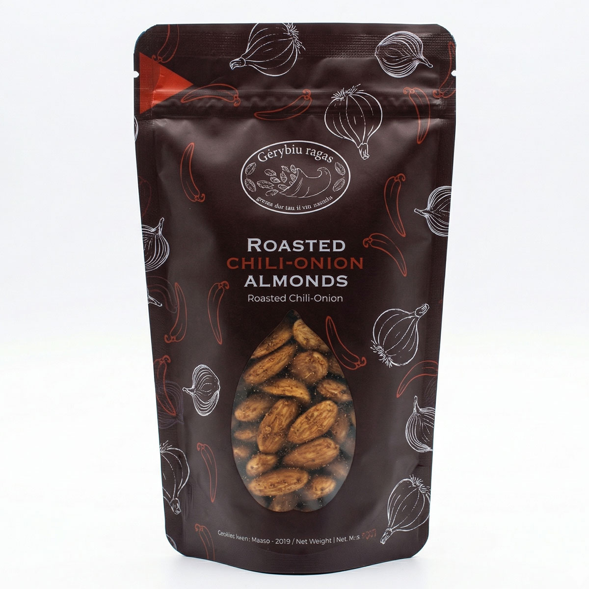 Röstitud mandel sibula ja tšilliga 120g