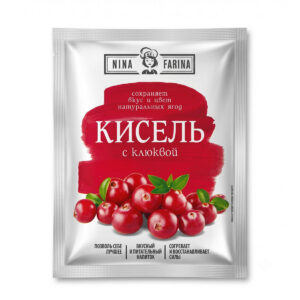 Kisselli pulber jõhvikaga 110g (Nina Farina)